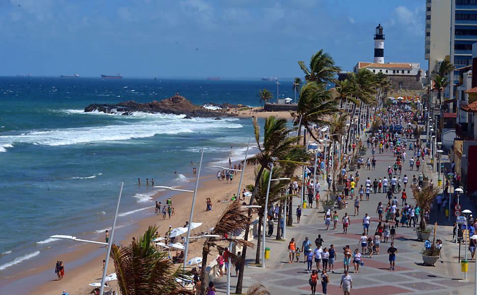 Apartamento Temporada Farol Barra Flat Salvador da Bahia Zimmer foto